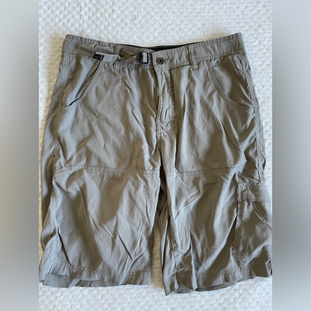 Prana Men's Tan Cargo Shorts